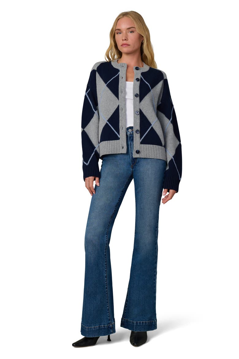 The Molly Slant Pocket High Waist Flare Jeans, Alternate, color, OPULENCE