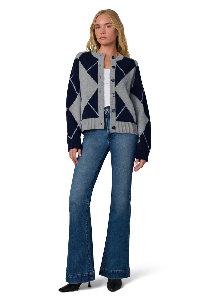 Joe's Jeans The Molly Slant Pocket High Waist Flare Jeans, Alternate, color, Opulence