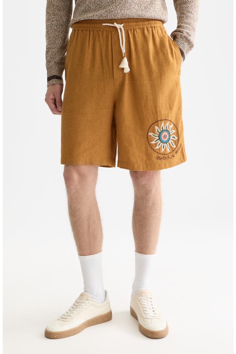 Wide Fit Bermuda Shorts, Main, color, CATHAY SPICE
