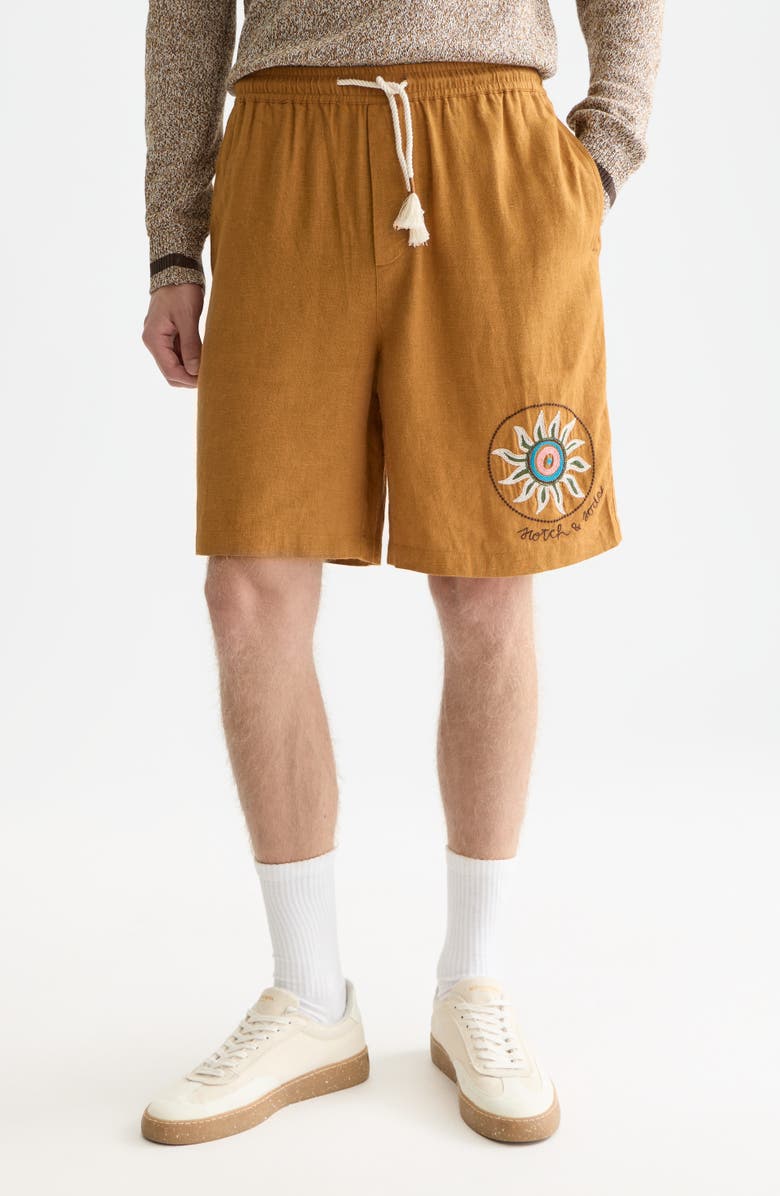 Scotch & Soda Wide Fit Bermuda Shorts, Main, color,