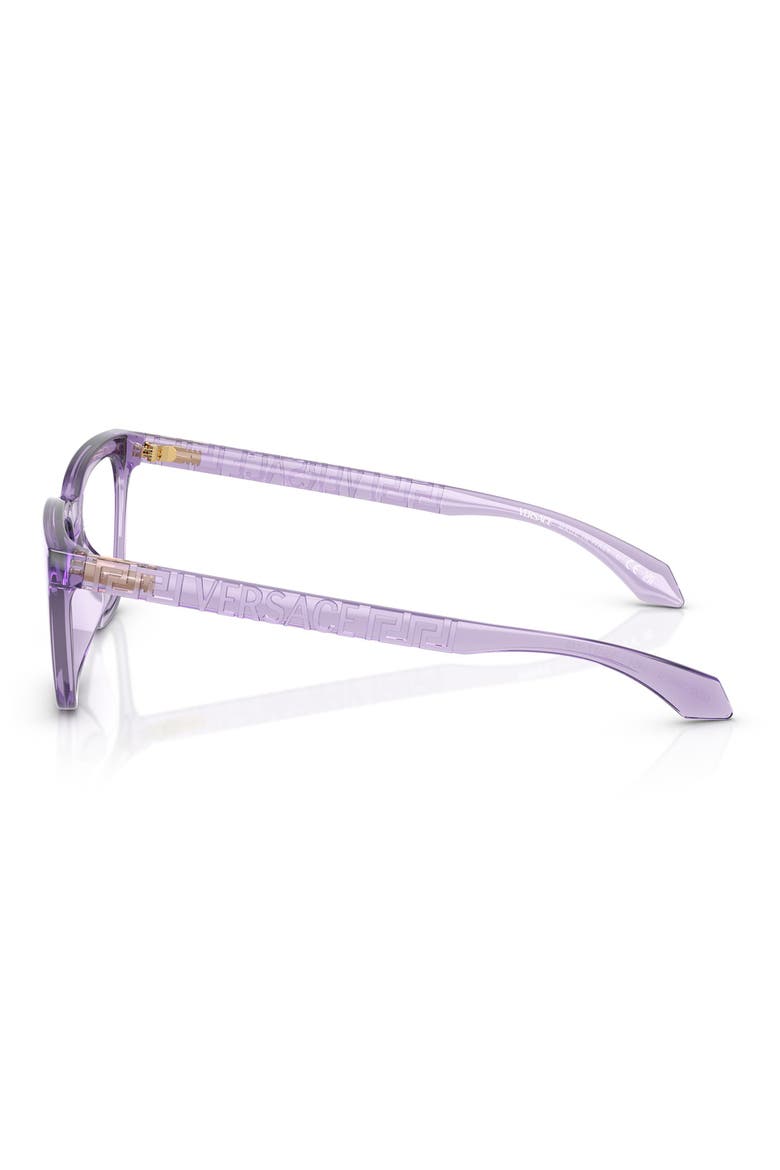 53mm Cat Eye Optical Glasses, Alternate, color, LILAC