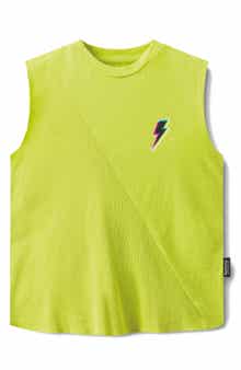 Nununu Kids' Dizzy Bolt Sleeveless Graphic Tank
