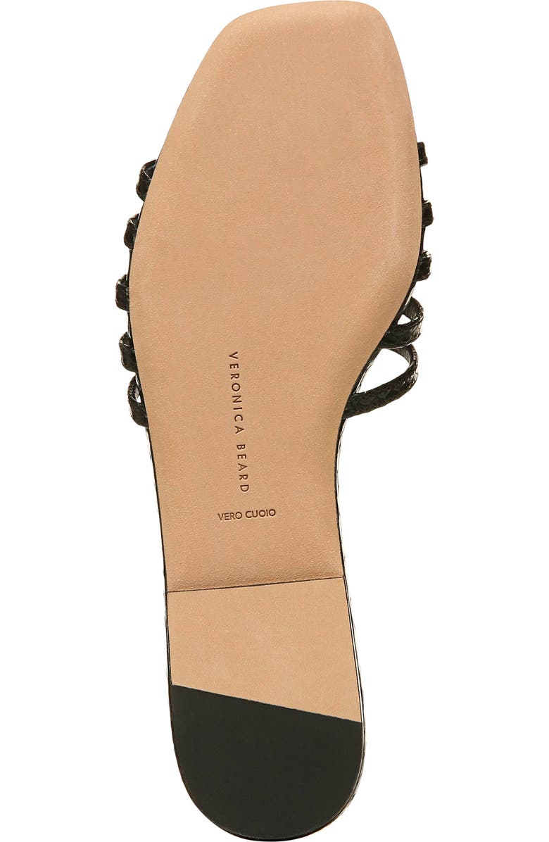 Veronica Beard Mazon Leather Slide Sandal, Alternate, color,