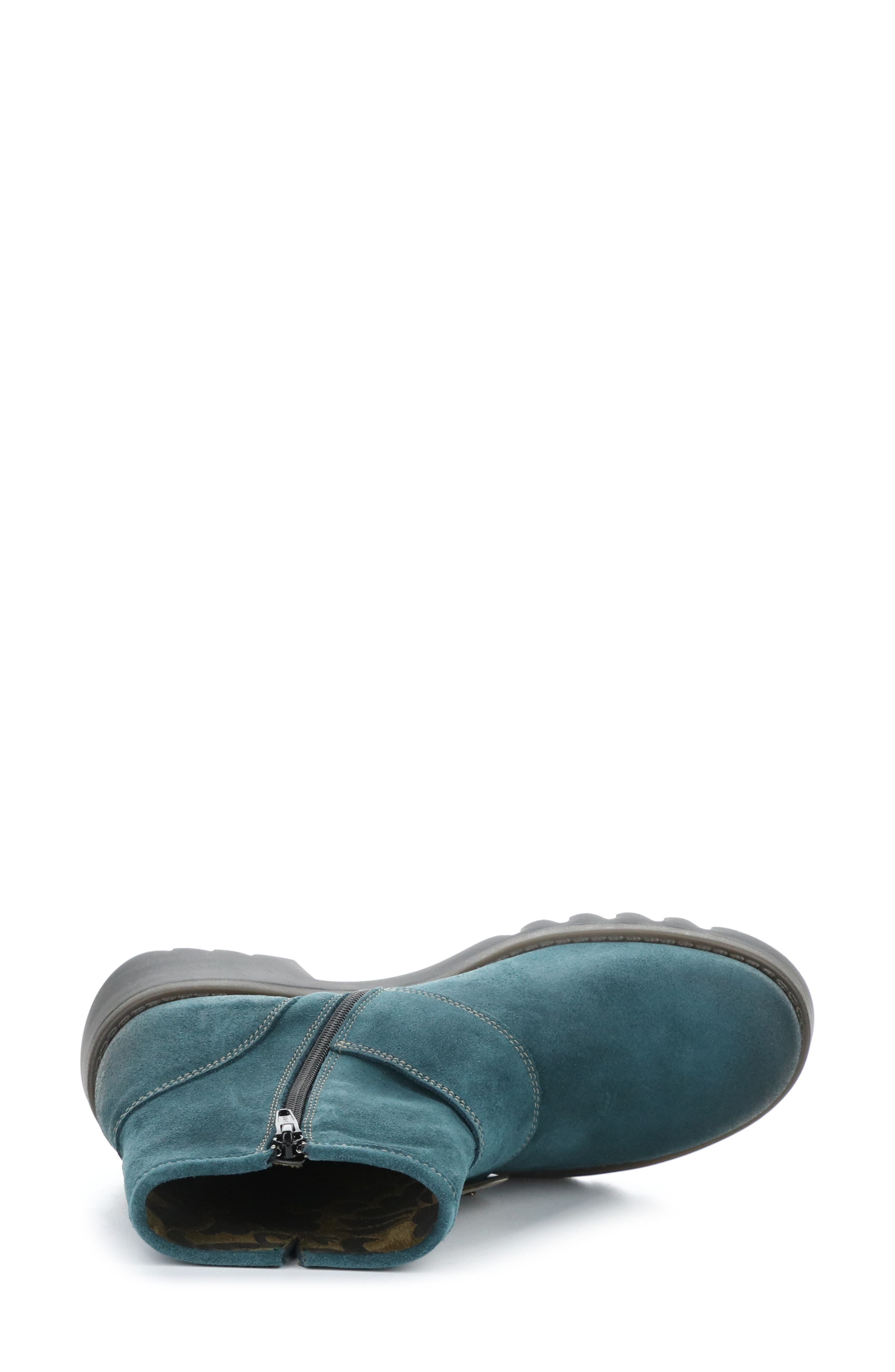 Rily Bootie, Alternate, color, 010 PETROL OIL SUEDE