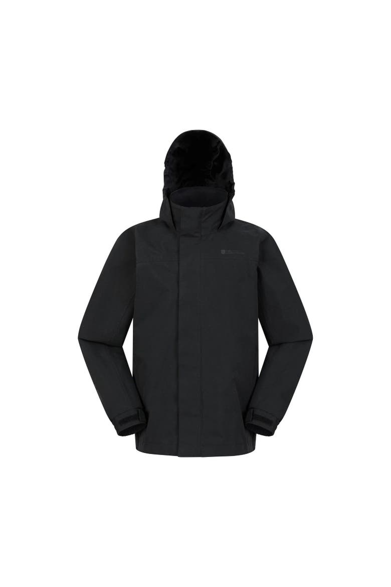 Childrens/Kids Solar Waterproof Jacket, Main, color, Black