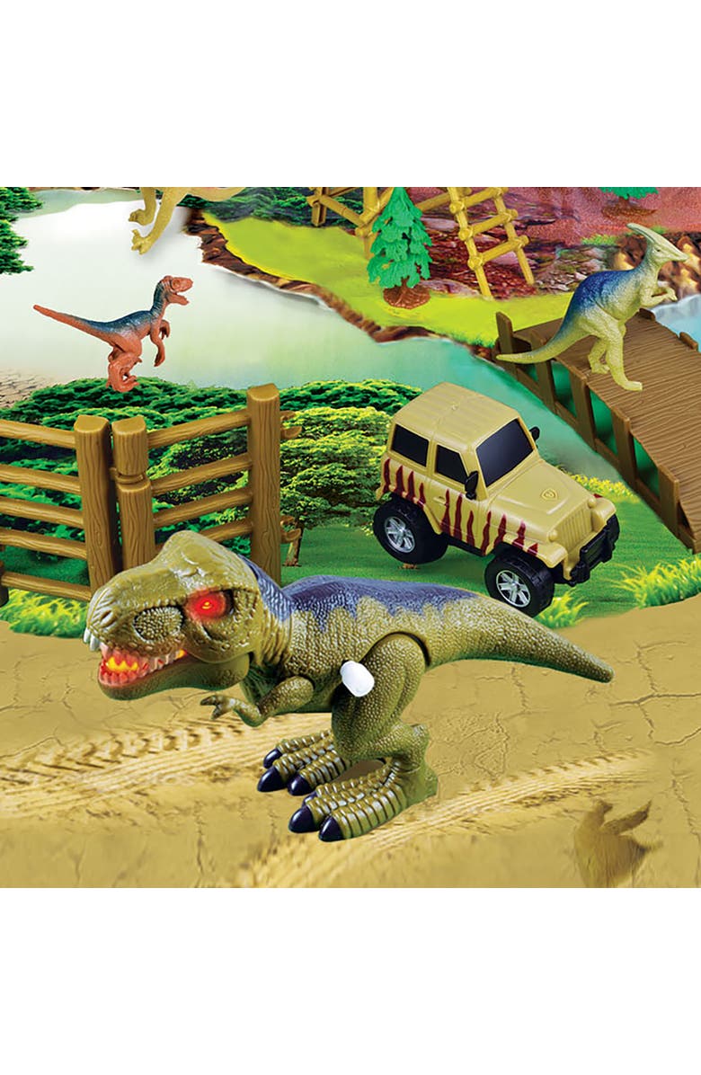 Red Box Prehistoric Times Dinosaur Park, Alternate, color, Multicolored