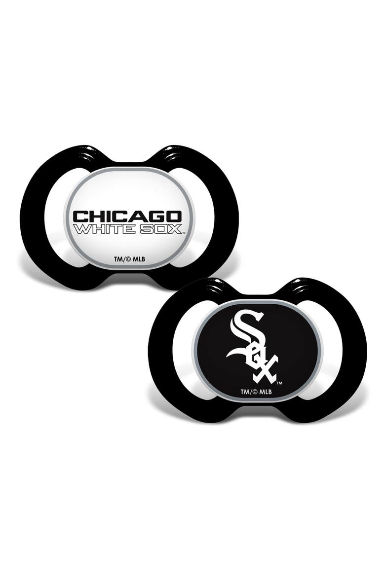 Chicago White Sox Pacifier 2-Pack, Main, color, Multicolor