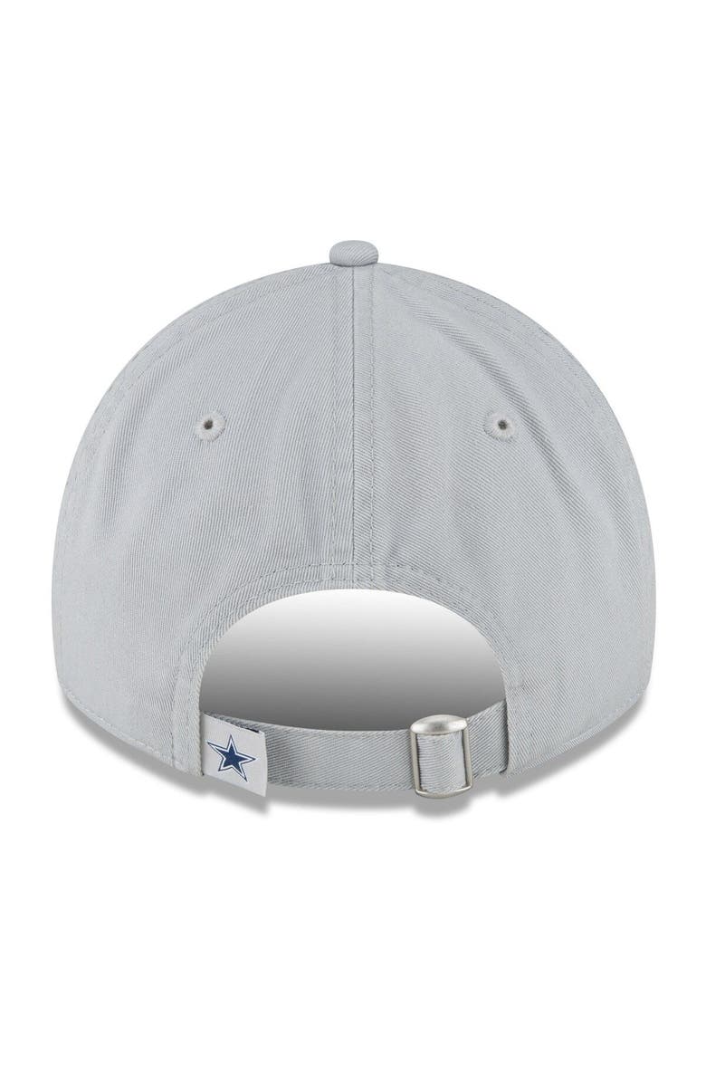 New Era Men's New Era Gray Dallas Cowboys Core Classic 2.0 9TWENTY Adjustable Hat, Alternate, color,