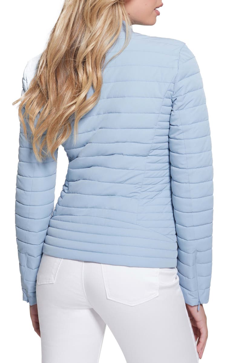 GUESS Vona Quilted Jacket, Alternate, color, 