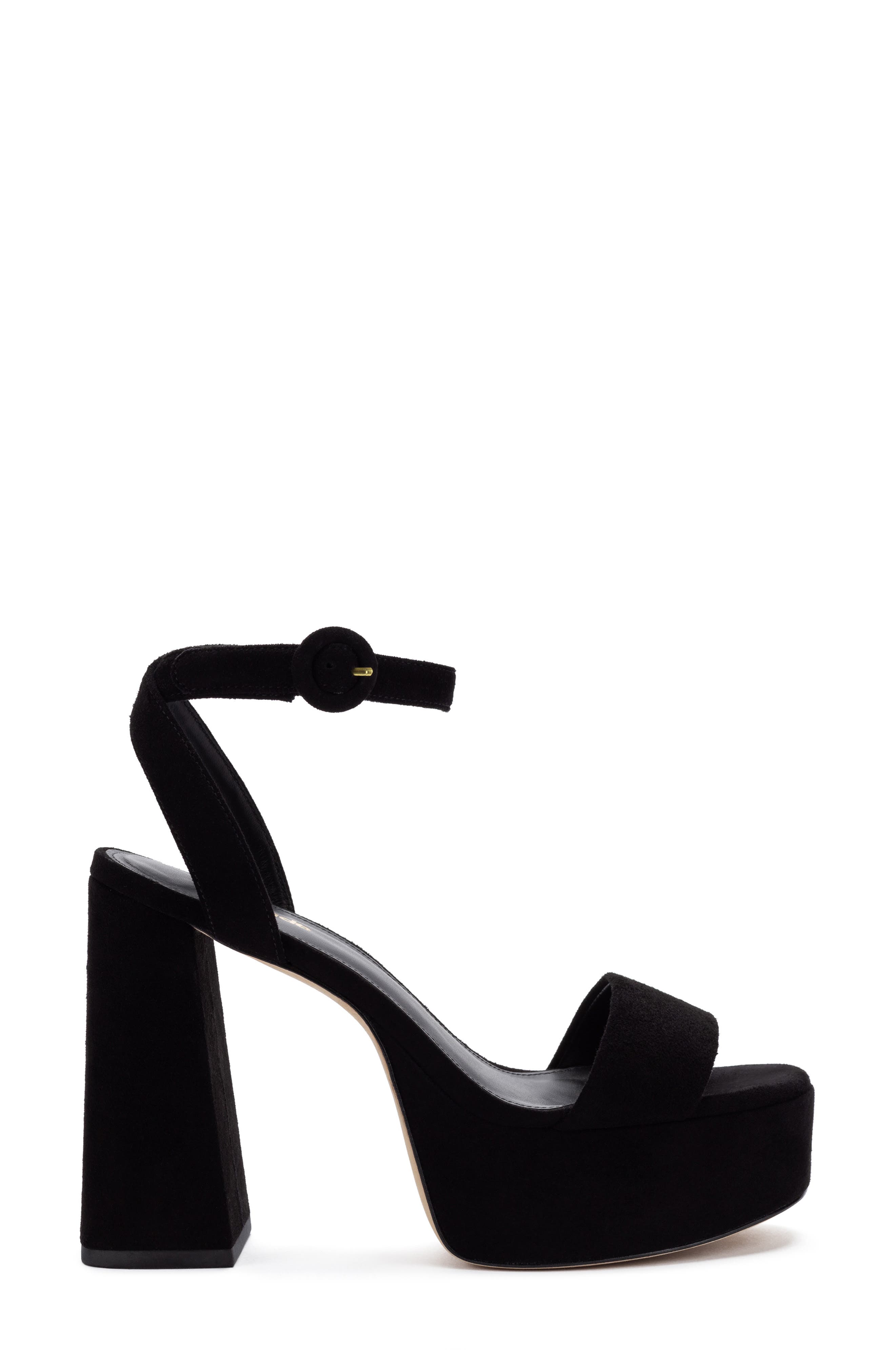 Larroudé Dolly Ankle Strap Platform Sandal, Alternate, color, 