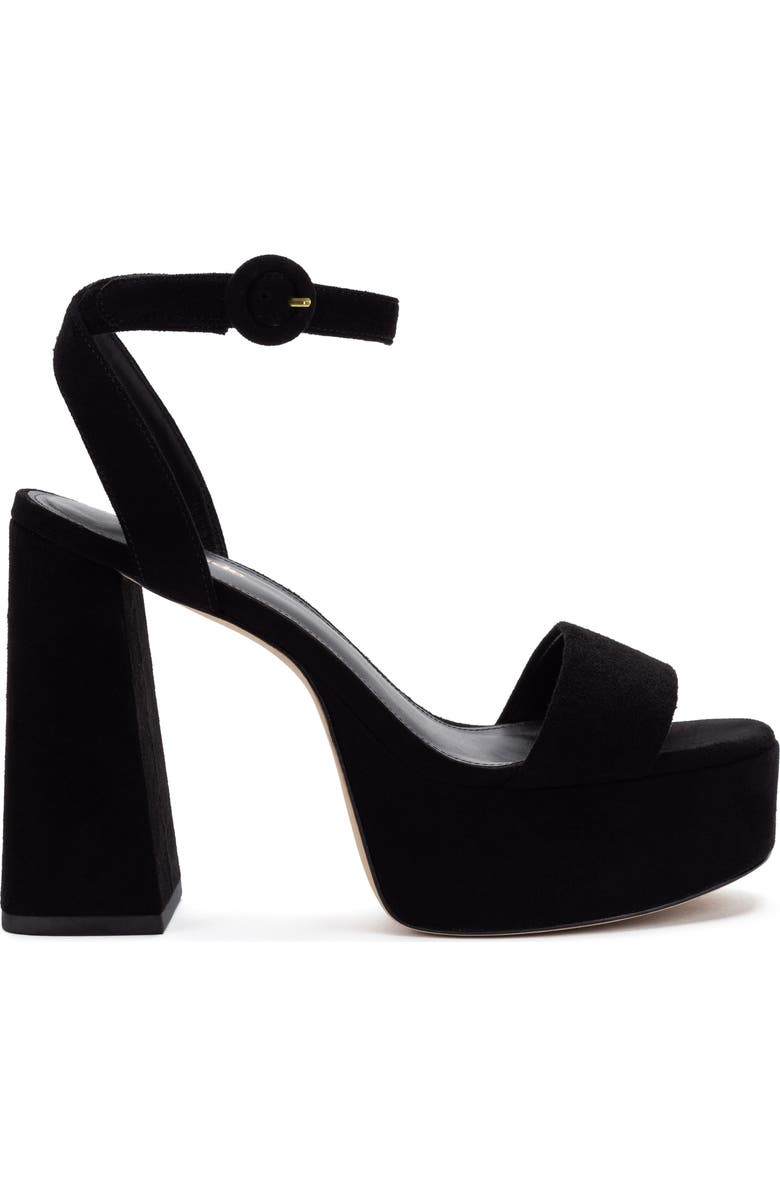 Larroudé Dolly Ankle Strap Platform Sandal, Alternate, color,