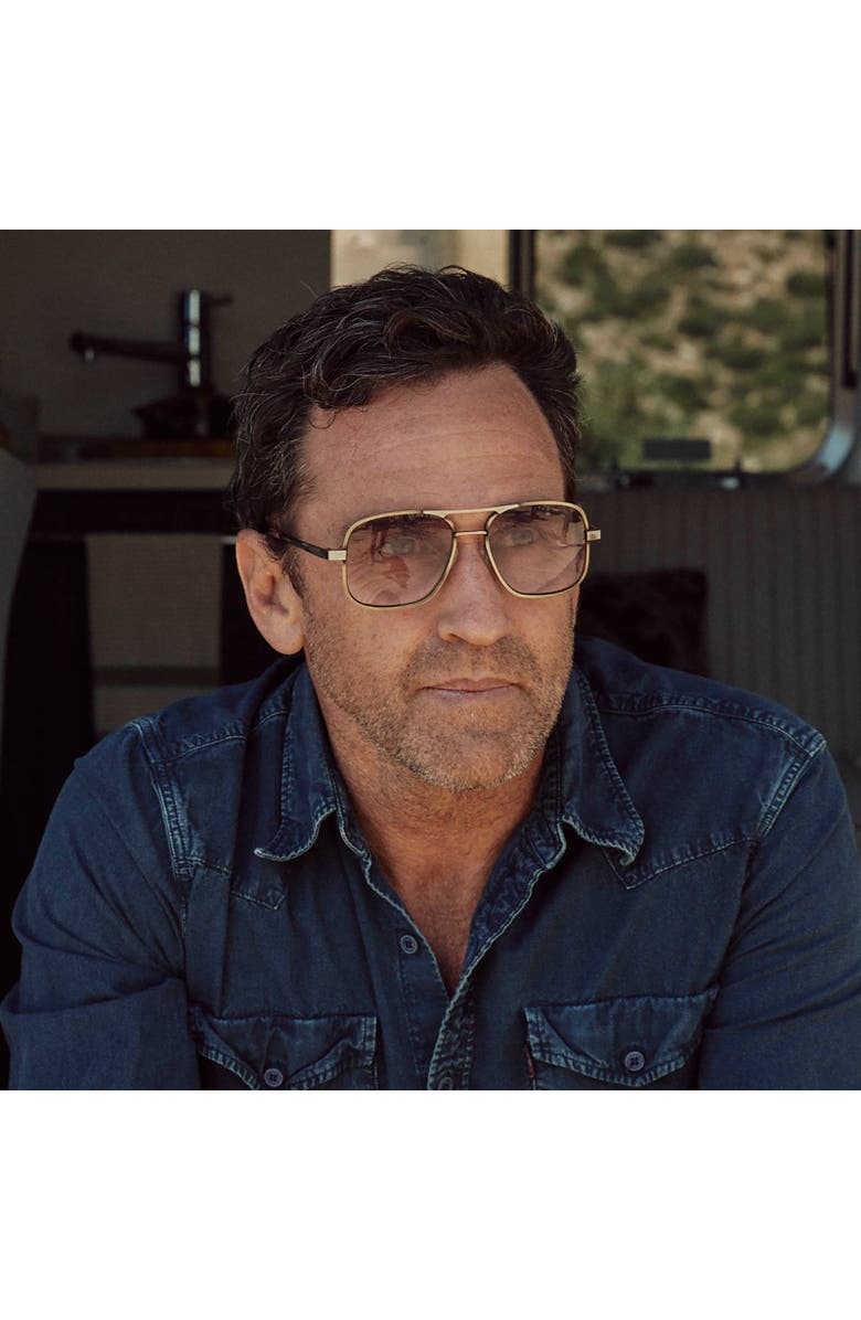 Caddis Metamodernist Scout | Reading Glasses, Alternate, color, Gold Grey Gradient