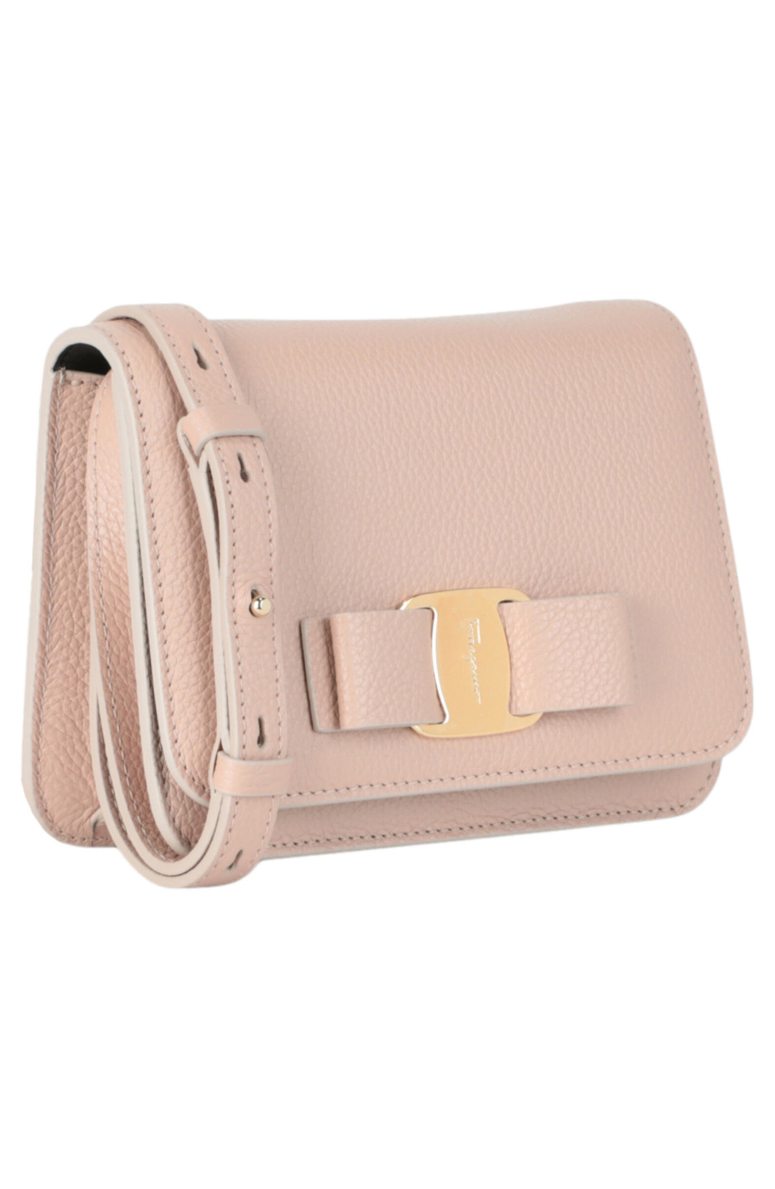 FERRAGAMO Eram Crossbody Bag, Alternate, color, Light Pink