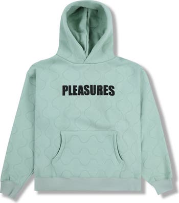 PLEASURES Wave Quilted Hoodie | Nordstromrack