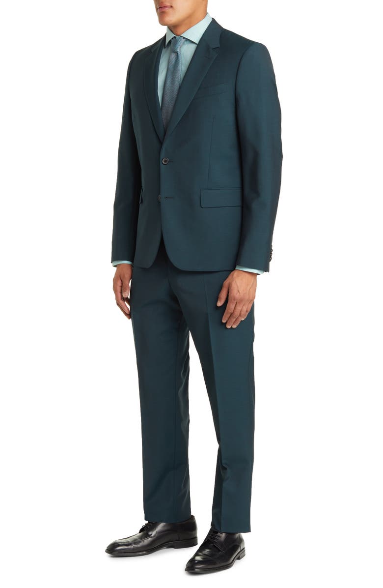 Paul Smith Tailored Fit Wool & Mohair Suit, Alternate, color, 