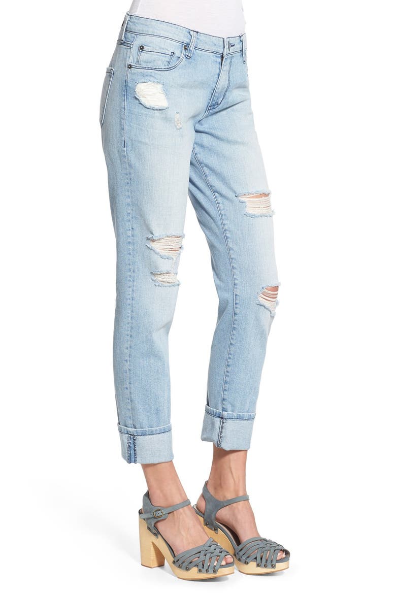 'Taylor' Distressed Jeans, Alternate, color, MANHATTAN BEACH