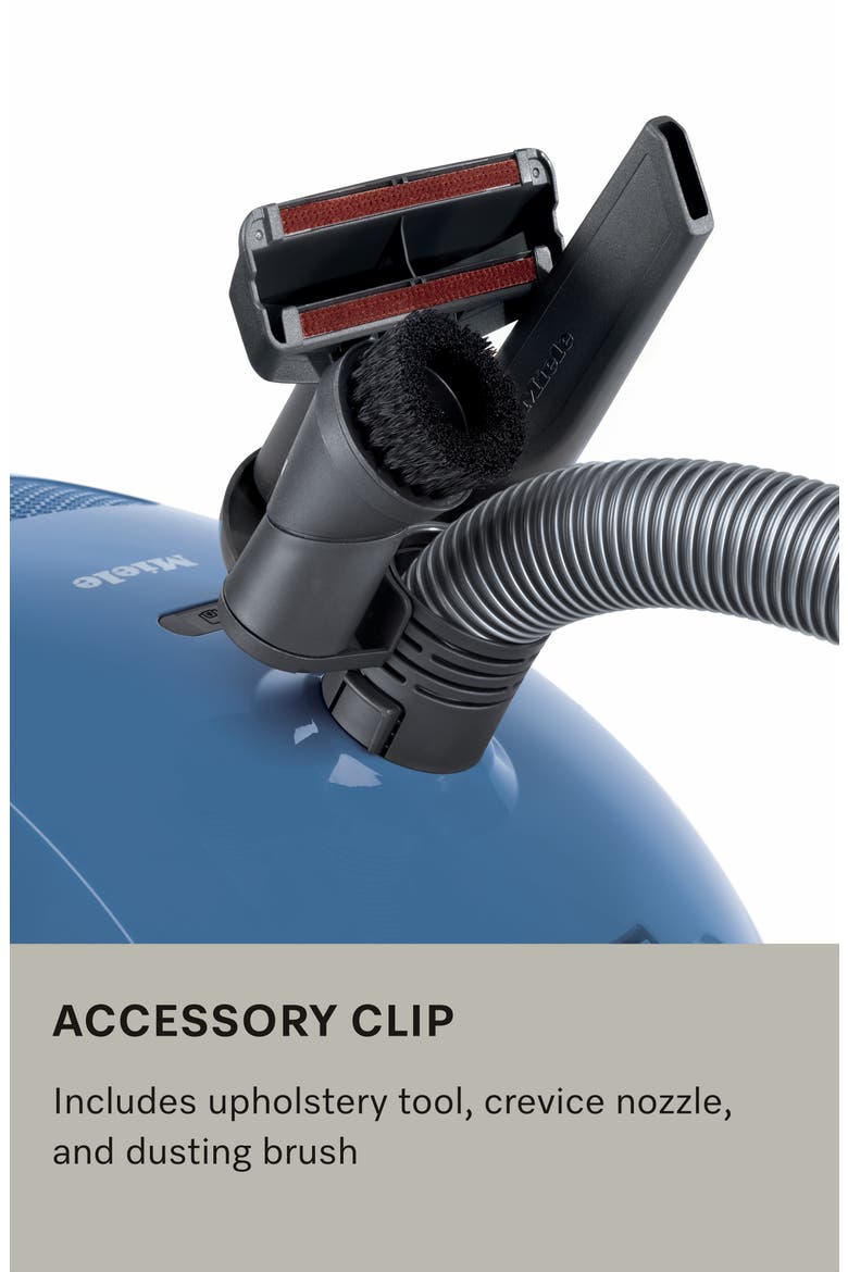 Classic C1 Turbo Team Bagged Canister Vacuum, Alternate, color, Tech Blue