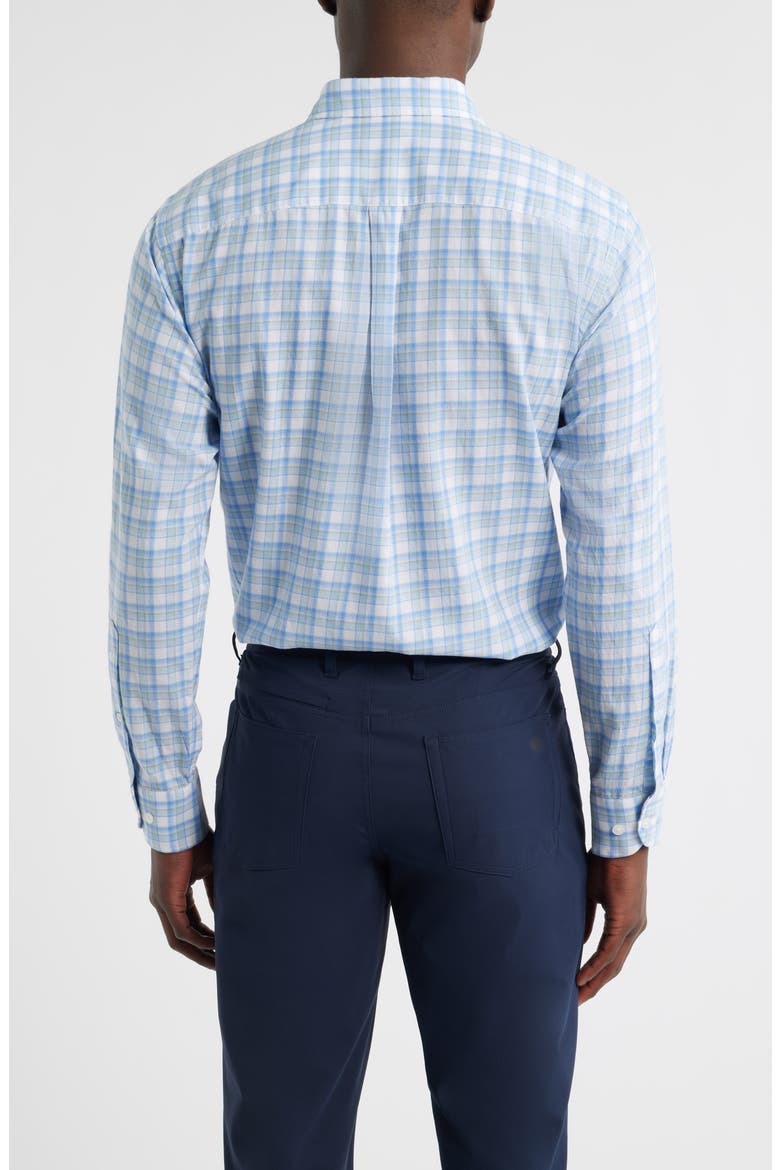 Waterrock Plaid Cotton & Lyocell Button-Up Shirt, Alternate, color, STREAM BLUE