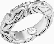 Oradina Sterling Silver Byzantine Artisan Ring