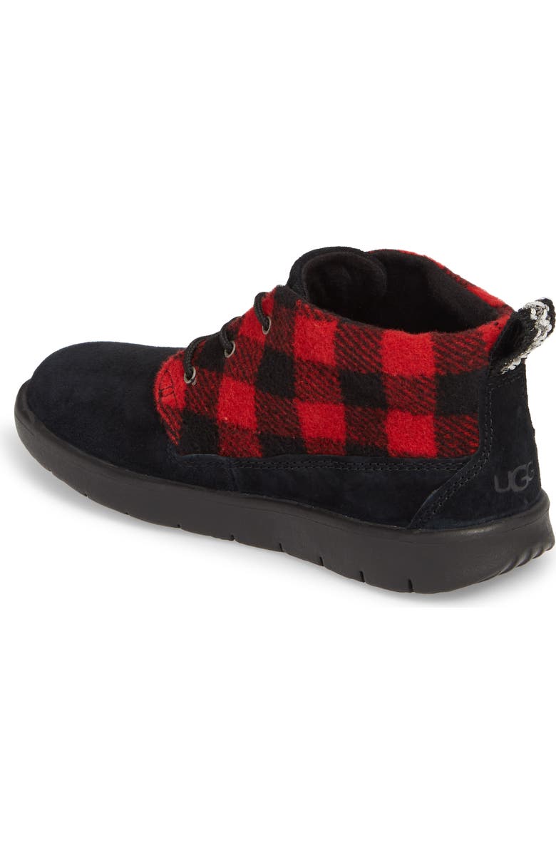 UGG<sup>®</sup> Canoe Plaid Bootie, Alternate, color,