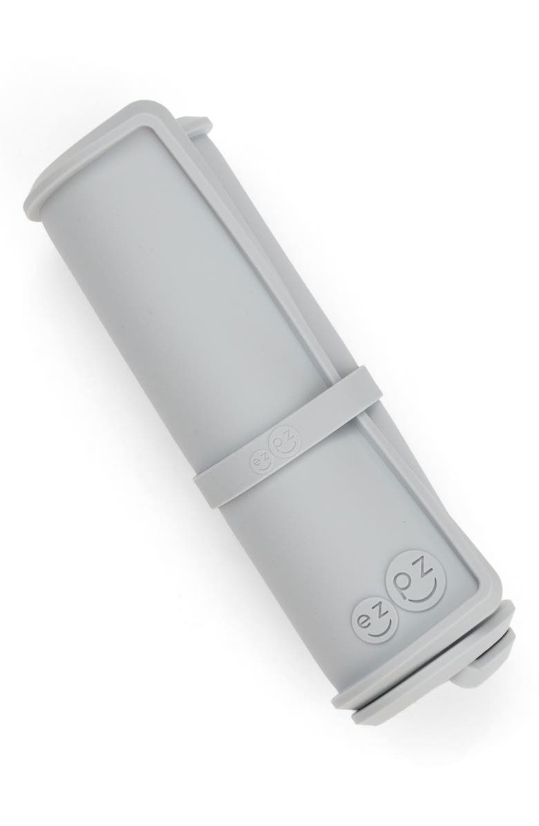 ezpz Tiny Placemat, Alternate, color, Pewter