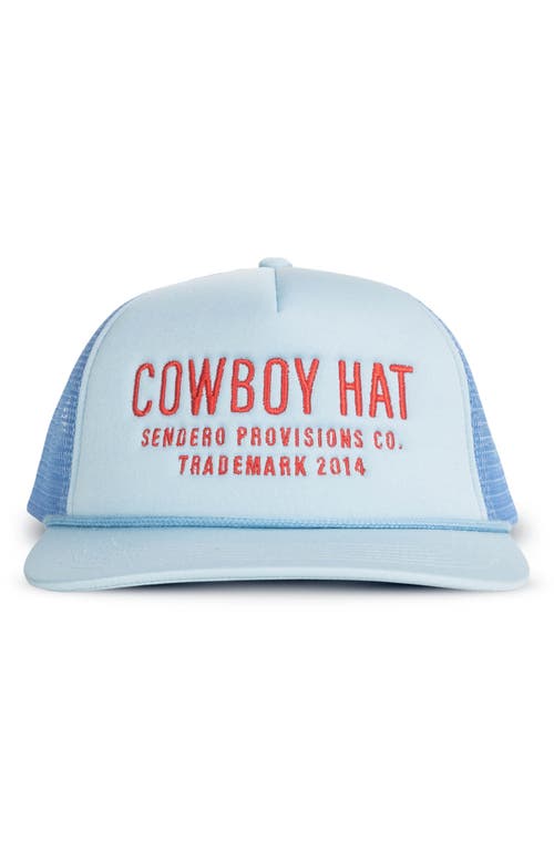 Sendero Provisions Co. Cowboy Trucker Hat In Multi
