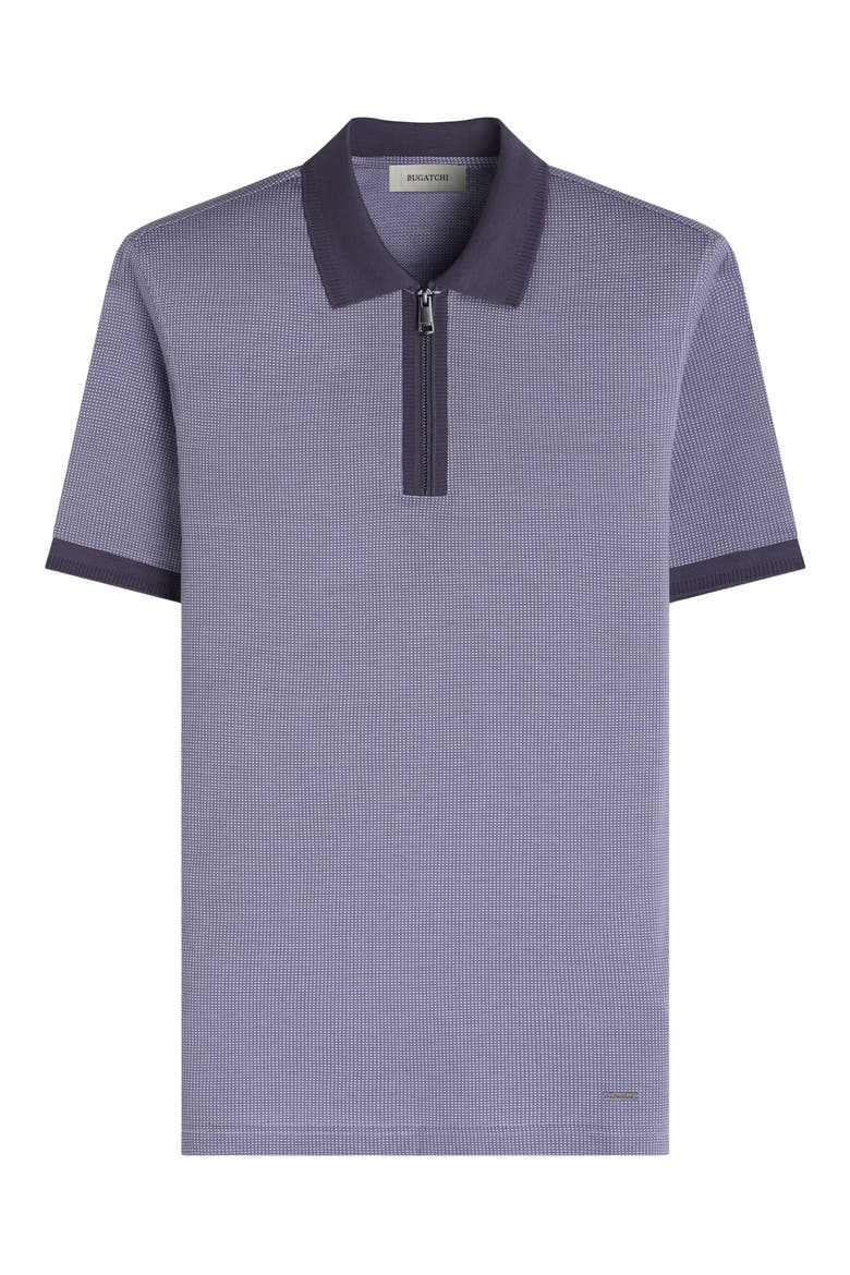 Quarter Zip Polo, Alternate, color, AMETHYST