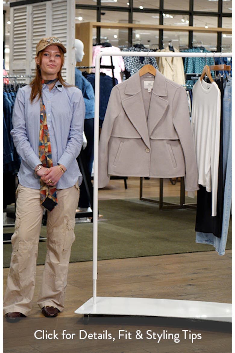 Selah Wool Blend Coat video