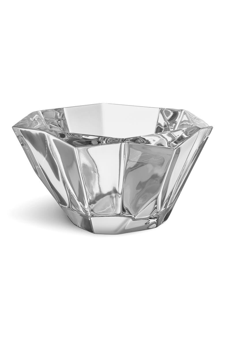 Precious Lead Crystal Bowl, Main, color, CRYSTAL BOWL