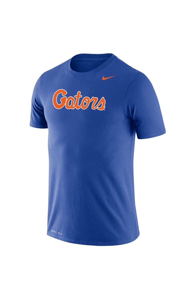 Nike Men's Nike Royal Florida Gators School Logo Legend Performance T-Shirt, Alternate, color,