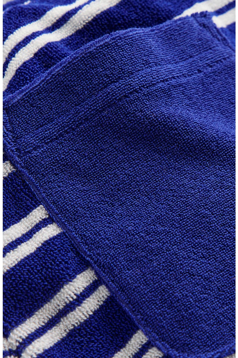 Kids' Terry Cloth Shorts, Alternate, color, BLUE STRIPE