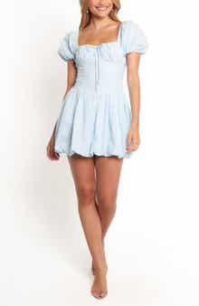 Petal & Pup Leane Bubble Hem Minidress