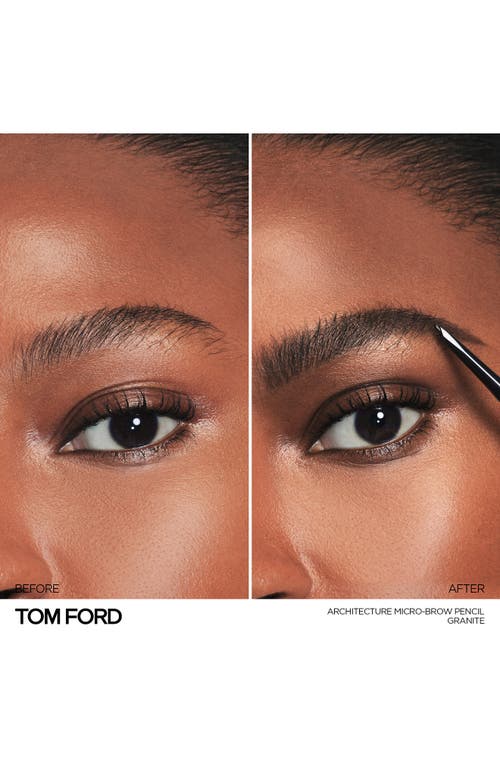 Shop Tom Ford Arch Brow Pencil In Granite