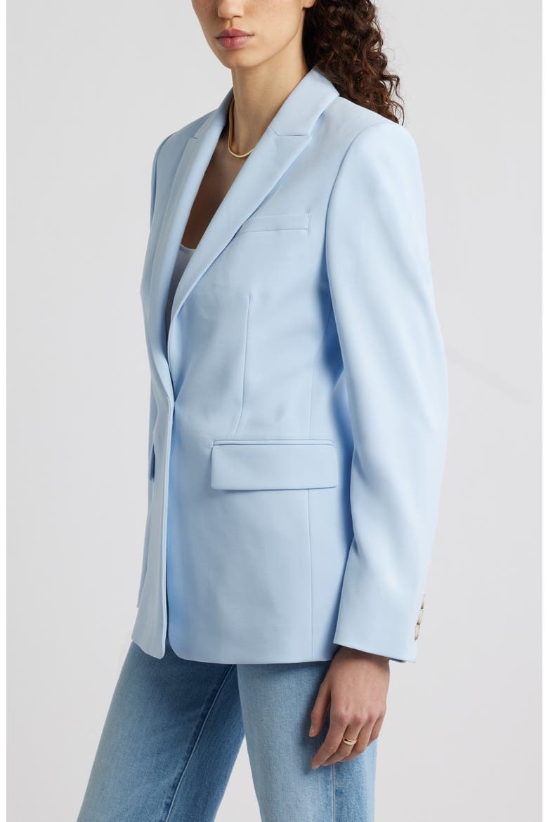 The Ingrid Classic Fit Blazer, Alternate, color, BLUE FLOATY