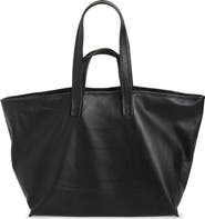KASSL Lamskin Leather Tote