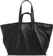 KASSL Lamskin Leather Tote