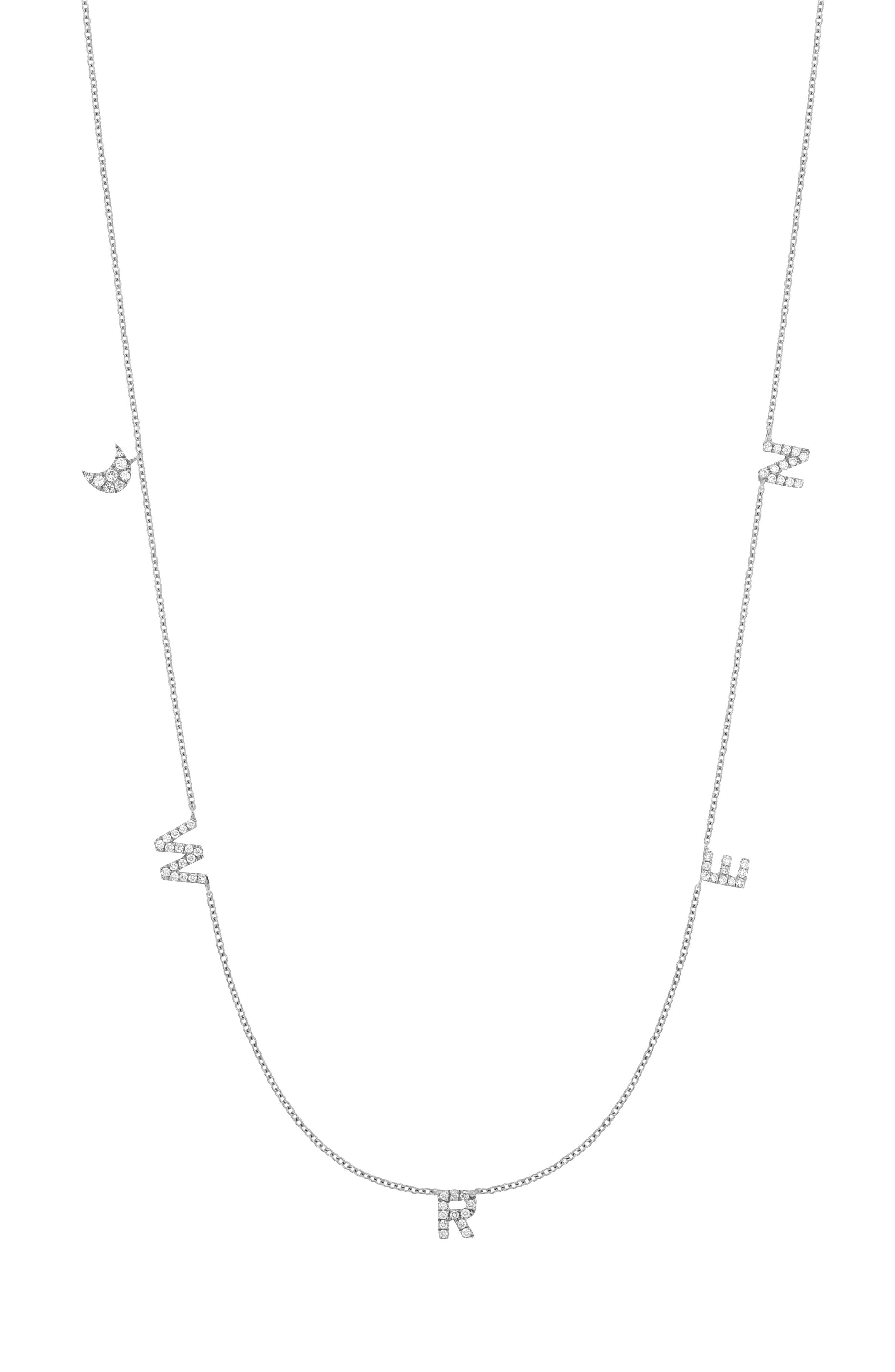 18K WHITE GOLD - 5 CHARMS