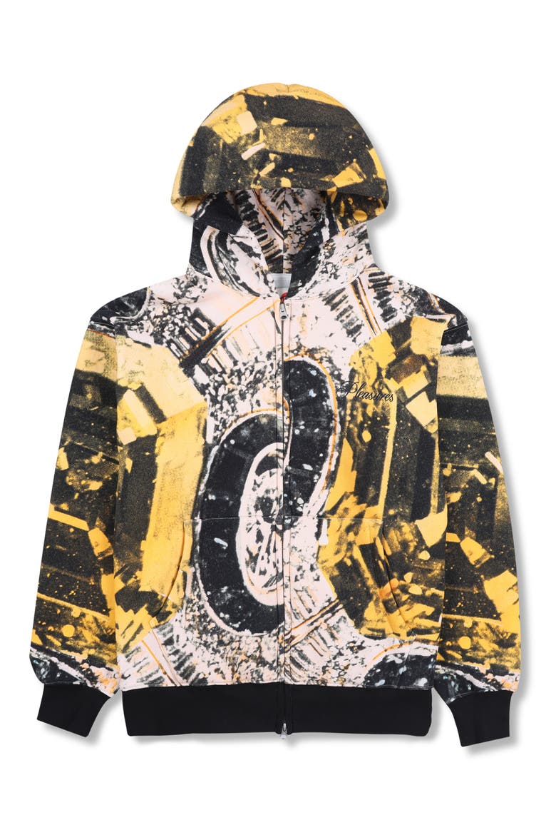 x Richard Bernstein Radiance Zip Hoodie, Alternate, color, NATURAL