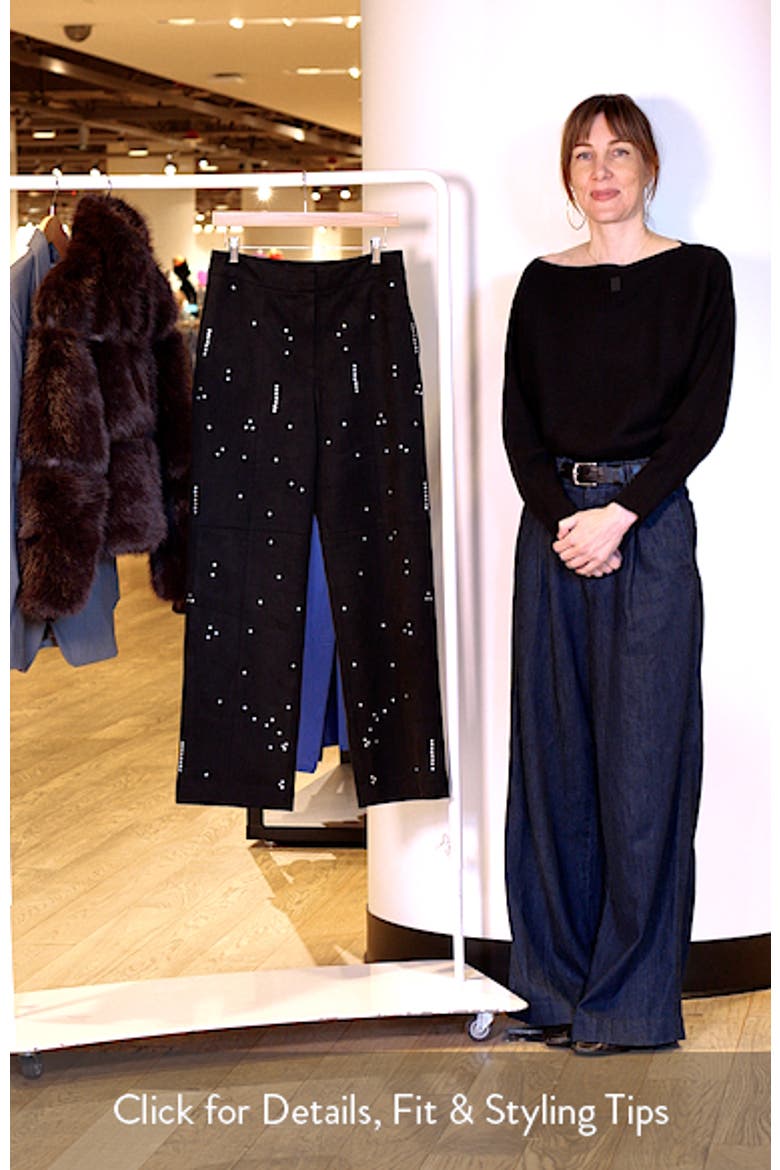 Amara Embellished Bootcut Pants video
