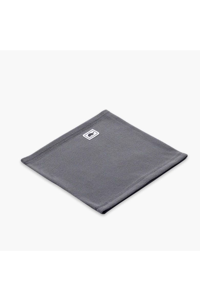 Single-Layer Fleece Neck Warmer, Alternate, color, Graphite