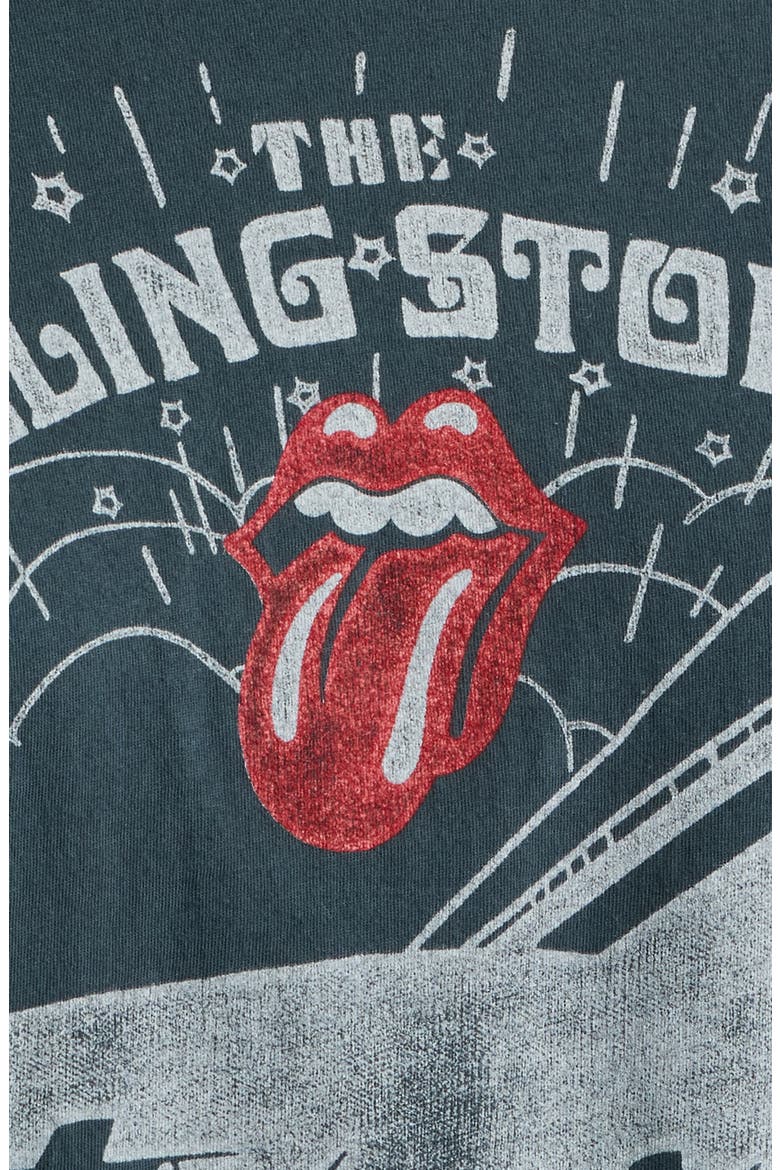 The Rolling Stones Plane Graphic Tee, Alternate, color, VINTAGE BLACK
