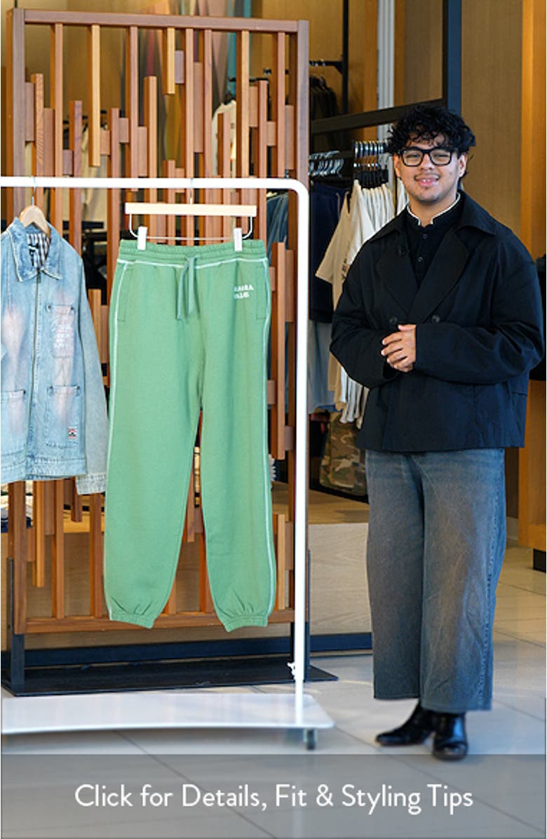 x Palmes Legacy Cotton Sweatpants, sales video thumbnail