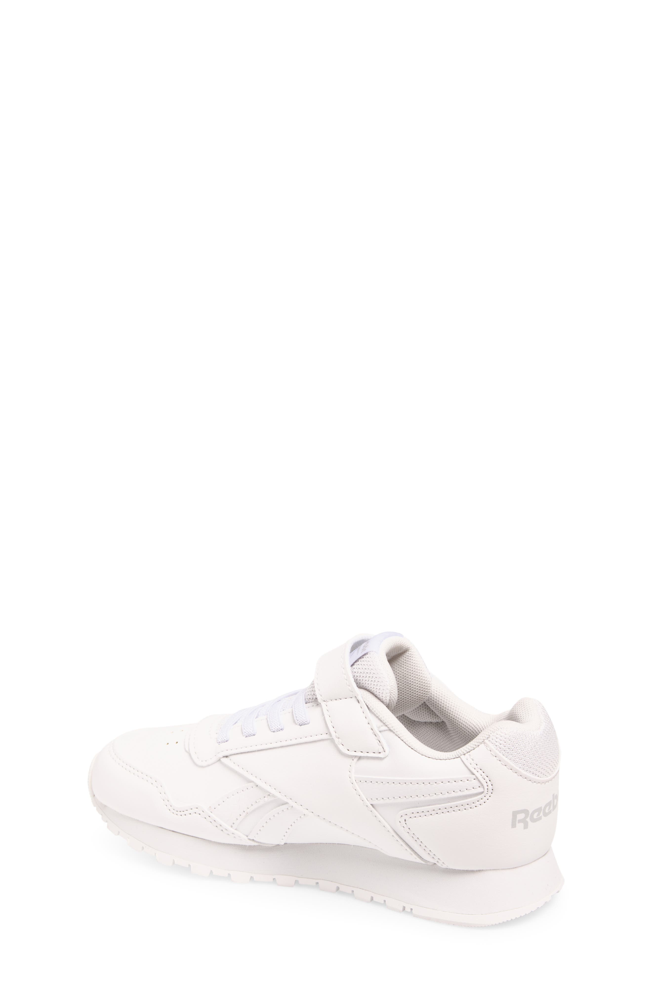 Reebok Kids' Glide Elastic Strap Sneaker, Alternate, color, White