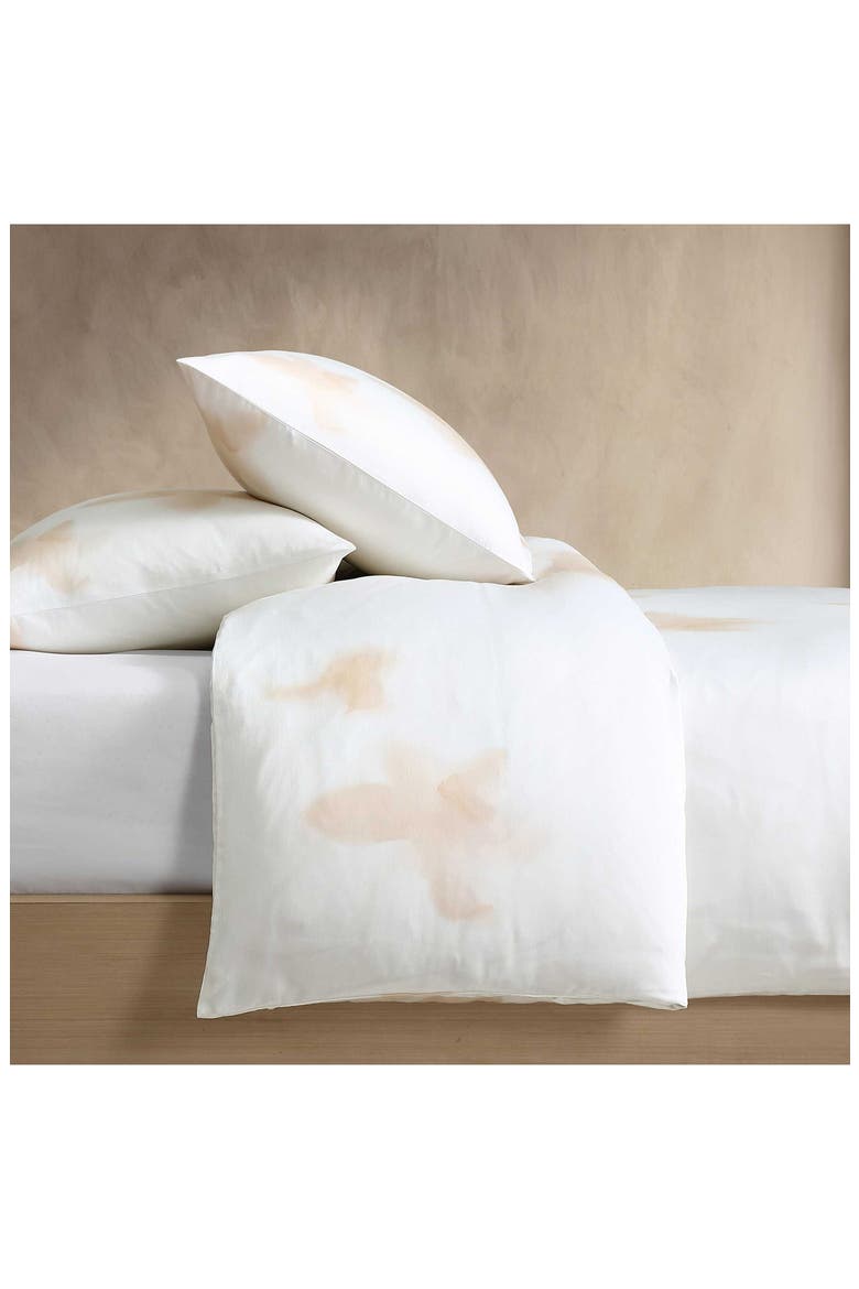 Liquid Floral 300 Thread Count Cotton Comforter & Shams Set, Alternate, color, LIGHT BEIGE