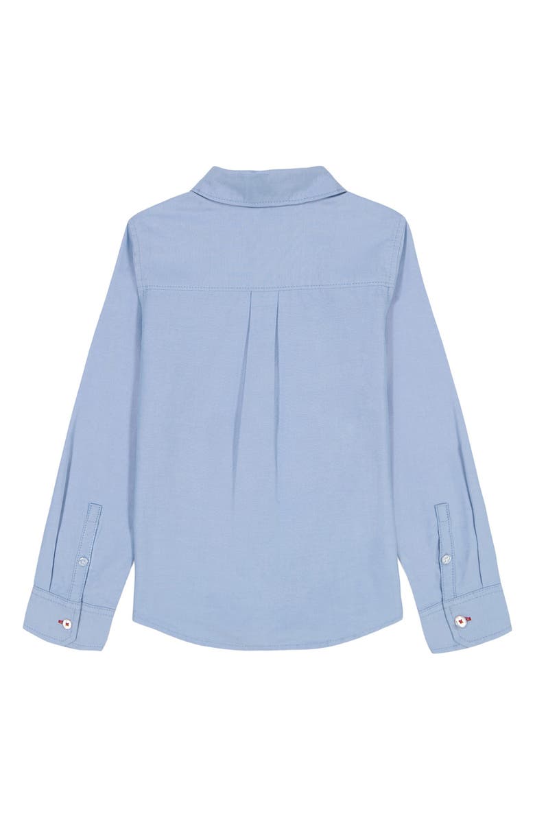 Tommy Hilfiger Kids' Oxford Button-Up Shirt, Alternate, color, Denim