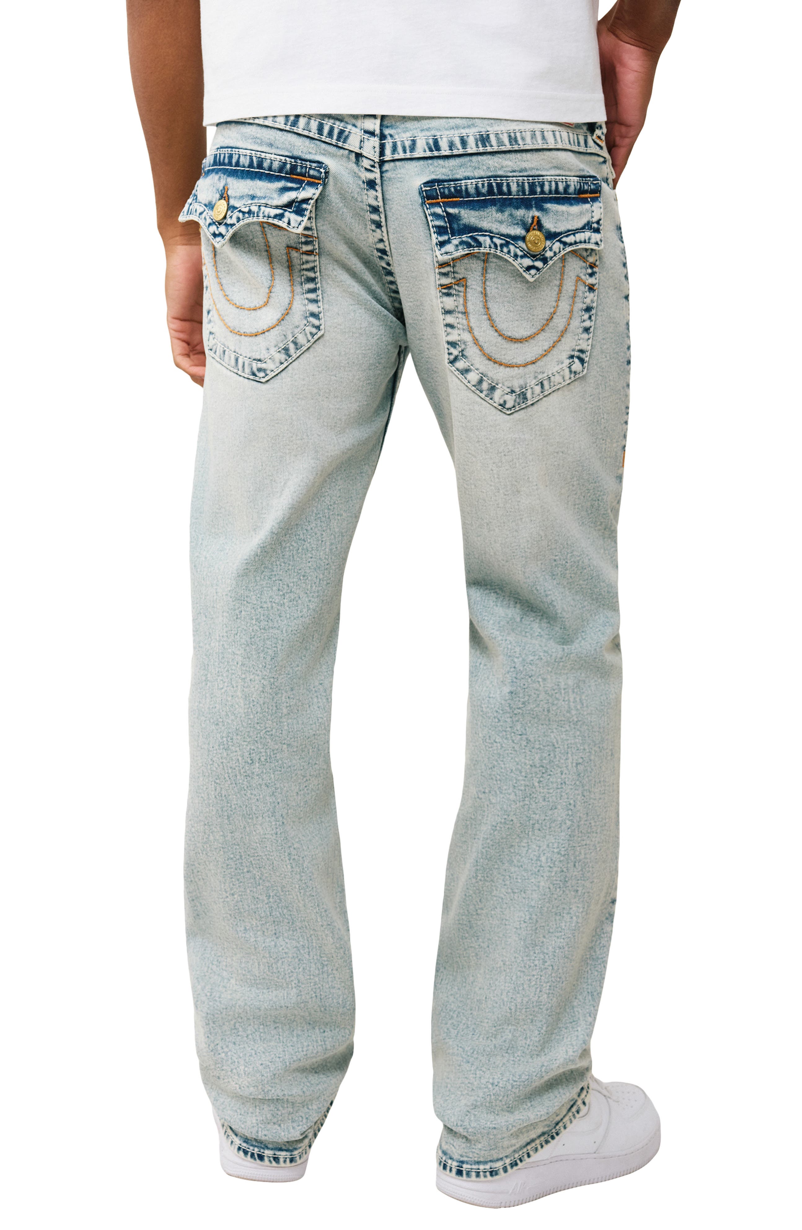 Ricky Big T Flap Straight Jeans (Men) | Nordstrom