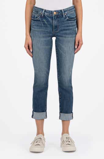 KUT from the Kloth Catherine Cuffed Boyfriend Jeans