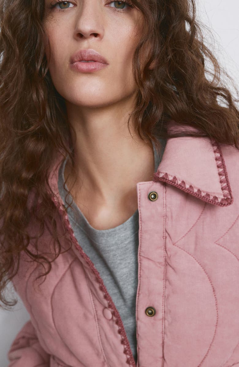 MANGO Quilted Jacket, Alternate, color, 