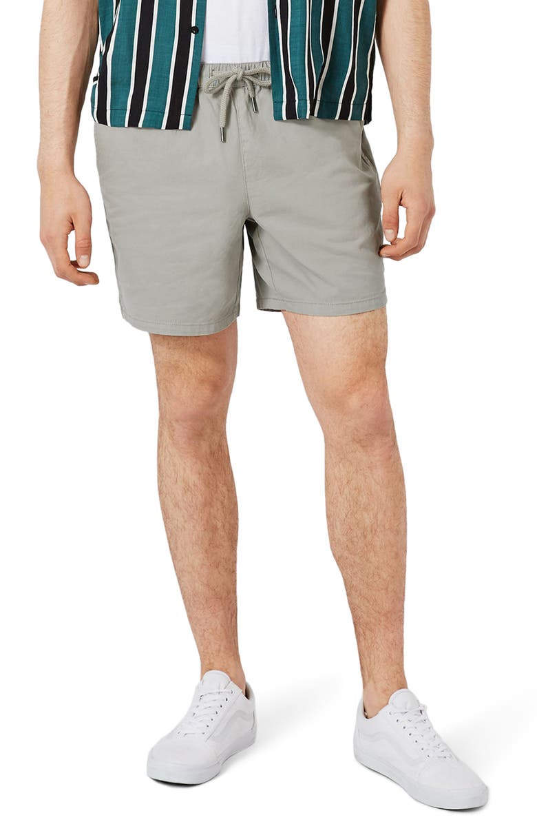 Topman Canvas Shorts, Main, color, 