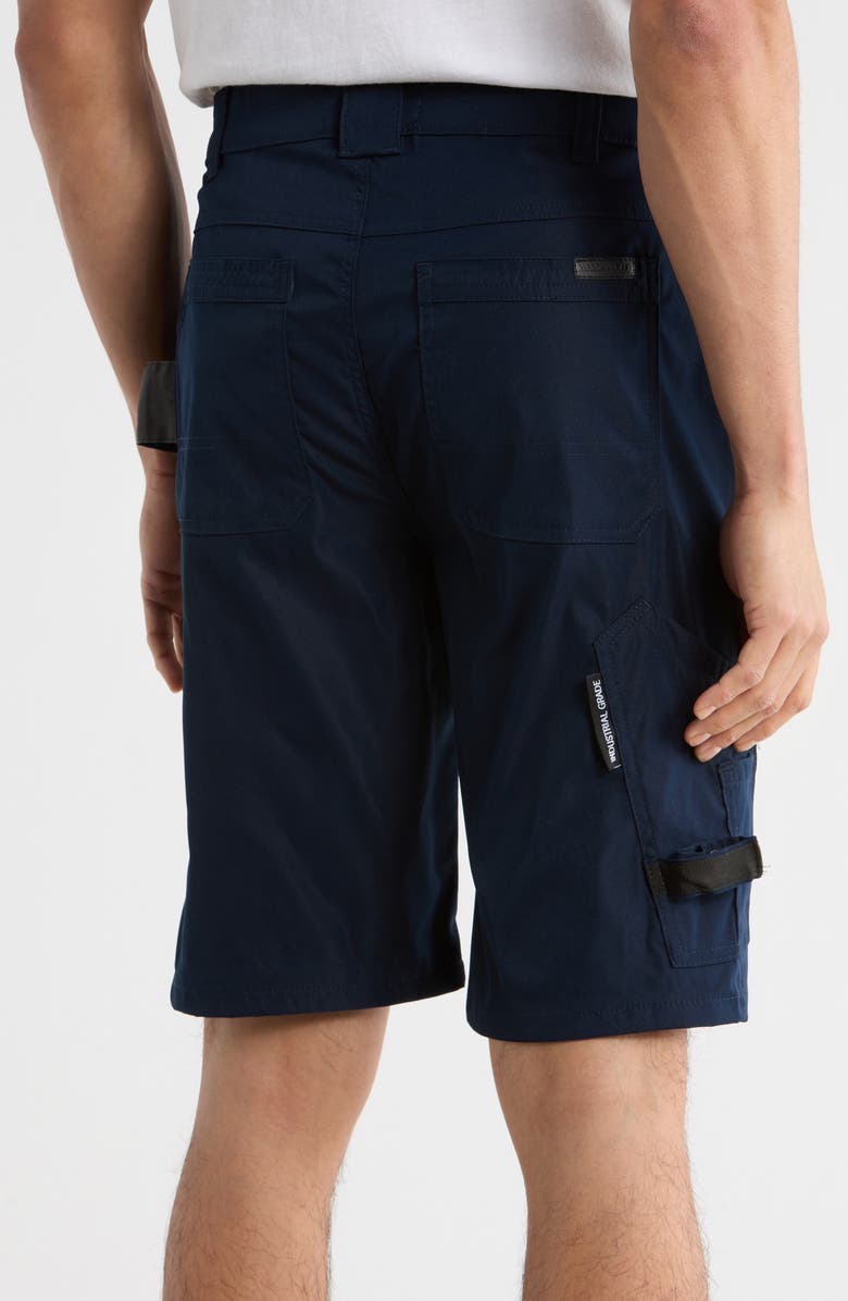 CARBON + CRAFT Water Resistant Technical Carpenter Shorts, Alternate, color, Navy